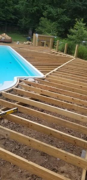 POOL DECK FRAMING