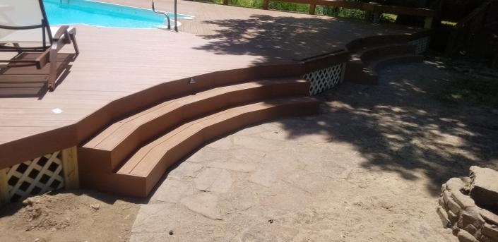 POOL DECK FINISHED