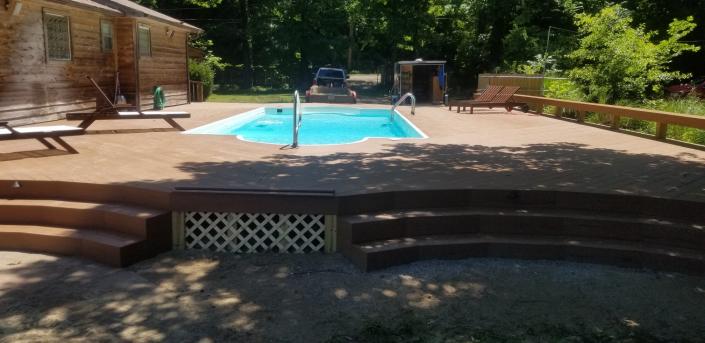 POOL DECK FINISHED