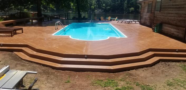 POOL DECK FINISHED