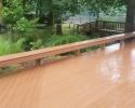 POOL DECK SEATING/RAILING