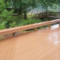 POOL DECK SEATING/RAILING