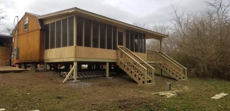 Custom Screened-In Porch 